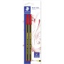 Staedtler Blister con 2 penne a sfera Noris rosso (434-02BK2I)