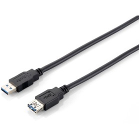 Equip 128399 Cavo di prolunga USB 3.0, da A/M ad A/F, 3,0 m, 5Gbps, nero