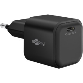 Goobay 76690 Caricabatterie per dispositivi mobili Universale Nero AC Ricarica rapida Interno