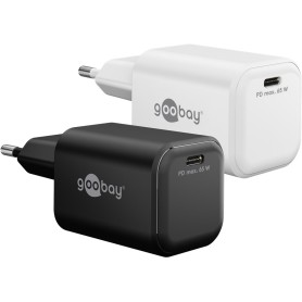 Goobay 79155 Caricabatterie per dispositivi mobili Universale Nero AC Ricarica rapida Interno