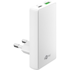 Goobay 75724 Caricabatterie per dispositivi mobili Universale Bianco AC Ricarica rapida Interno