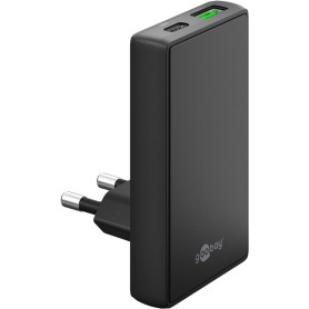 Goobay 75723 Caricabatterie per dispositivi mobili Universale Nero AC Ricarica rapida Interno