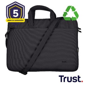 BOLOGNA LAPTOP BAG 14  BLACK (26207)