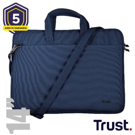 BOLOGNA LAPTOP BAG 14  BLUE (26208)