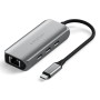Satechi ST-H3C25EM hub di interfaccia USB tipo-C 10000 Mbit/s Grigio