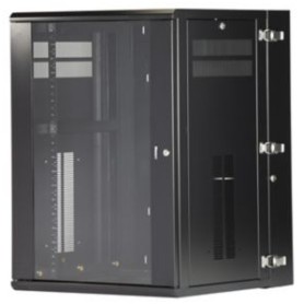 Panduit PZWMC18W rack 18U Da parete Nero