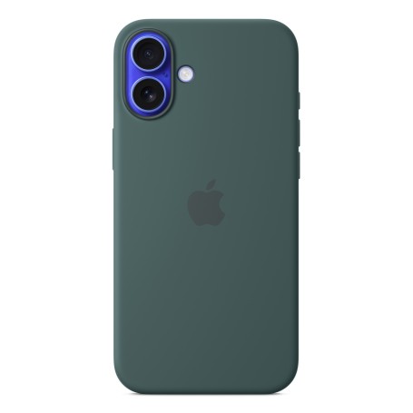 Apple Custodia MagSafe in silicone per iPhone 16 Plus - Verde lago (MYYH3ZM/A)