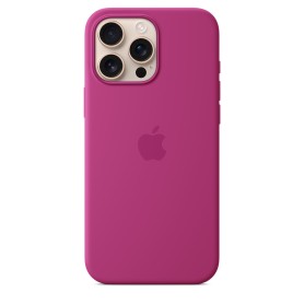 Apple Custodia MagSafe in silicone per iPhone 16 Pro Max - Fucsia (MYYX3ZM/A)