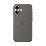 Apple Custodia MagSafe in silicone per iPhone 16 - Grigio pietra (MYY33ZM/A)
