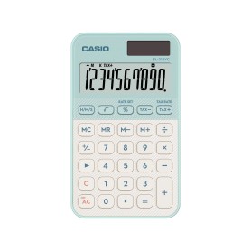 Casio SL-310YC calcolatrice Tasca Calcolatrice di base Verde chiaro (SL-310YC-LG-W-EP)