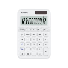 Casio MS-20YC calcolatrice Desktop Calcolatrice di base Bianco (MS-20YC-WE-W-EP)
