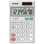 Casio SL-305ECO calcolatrice Tasca Calcolatrice di base Argento, Bianco (SL-305ECO)