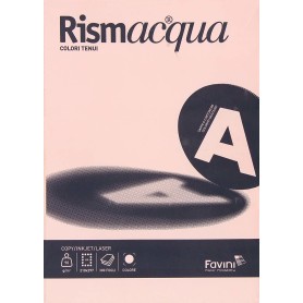 Favini Rismacqua carta inkjet A4 (210x297 mm) 100 fogli Rosa (A69S144)