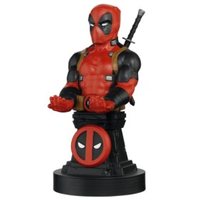 EXG Cable Guys - Deadpool Supporto attivo Telefono cellulare/smartphone, Telecomando Nero, Marrone, Rosso (CGCRMR300031)