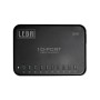 Leba NoteCharge NCHAR-UB10-SC Caricabatterie per dispositivi mobili Tablet, Universale Nero USB Ricarica rapida Interno