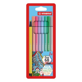 STABILO Pen 68 8er marcatore Medio Multicolore 8 pz (68/8-01)