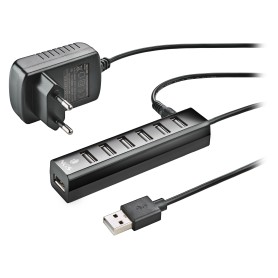 NGS HUB USB 2.0 7 PORTE CON ADATTATORE DI ALIMENTAZIONE (IHUB7TINY)
