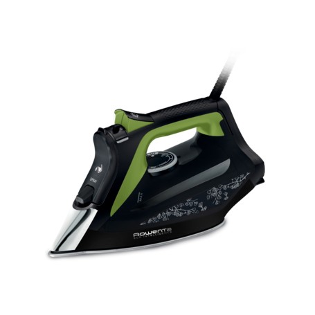 Rowenta DW6330 Eco Intelligence Ferro da stiro a secco e a vapore Microsteam 400 HD soleplate 2500 W Nero, Verde