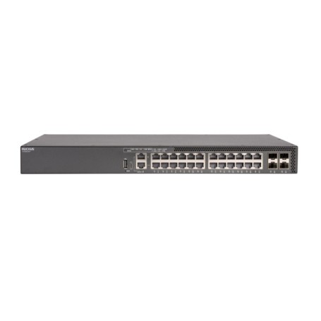 RUCKUS Networks ICX 8200-24ZP Gestito 2.5G Ethernet (100/1000/2500) Supporto Power over Ethernet (PoE) Nero (ICX8200-24ZP)