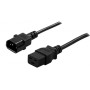 PowerWalker 91010040 cavo di alimentazione Nero Accoppiatore C14 Accoppiatore C19 (91010040)