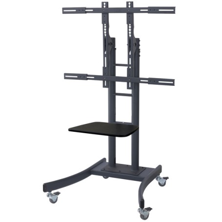 STAFFA  PAVIMENTO PER TV 37-100 LOAD 125KG 800X600 PIANO E RUOTE (17.99.1165-1)