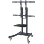 STAFFA  PAVIMENTO PER TV 37-100 LOAD 125KG 800X600 PIANO E RUOTE (17.99.1165-1)
