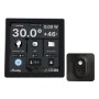 Shelly · Unterputz · "Wall Display Black & BLU H&T Black" · Android · WLAN · BT ·schwarz (Shelly_WD_HT_bundle_s)