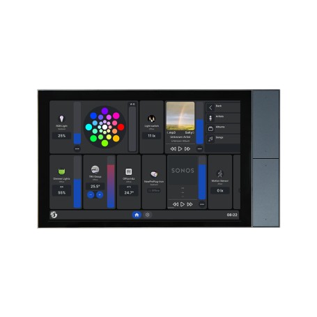 Shelly · Unterputz·""Wall Display XL Silver""· Steuerzentrale· 10.1""· WLAN· BT· (Shelly_Wall_Display_XL_w)