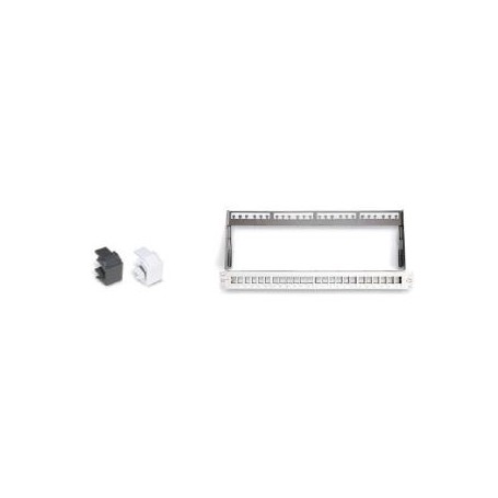 PANN.1U PER 24 RJ45S NERO (418019)