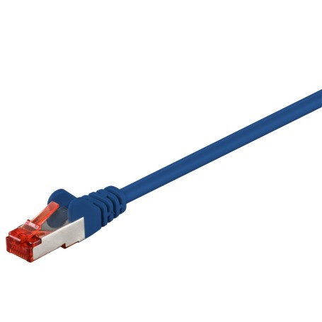 Goobay CAT 6-5000 SSTP PIMF Blue 50m cavo di rete Blu (68276)