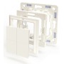 Shelly BLU Wall Switch 4 interruttore della luce Plastica Avorio (Shelly_B_A_WS_4_GM)