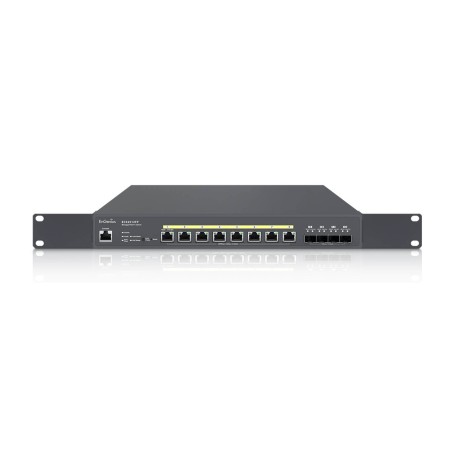 EnGenius ECS5512FP switch di rete Gestito L2+ 10G Ethernet (100/1000/10000) Supporto Power over Ethernet (PoE) Nero (ECS5512FP)