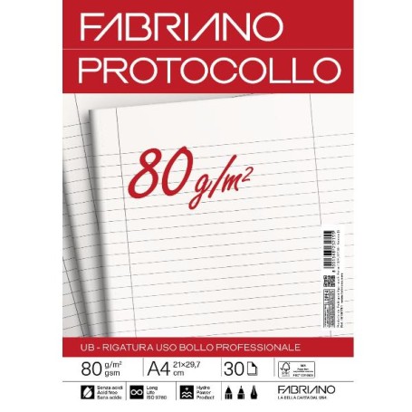 CF30 PROTOCOLLO 80G 30FF RIG UB (19100751)