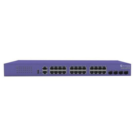 Extreme networks ExtremeSwitching X435 Gestito Gigabit Ethernet (10/100/1000) Supporto Power over Ethernet (PoE) V (X435-24P-4S)