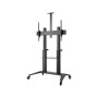 STAFFA  PAVIMENTO PER TV 70-120 LOAD 140KG 1000X600 CON RUOTE (17.03.1263-1)