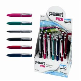 Niji 3814 penna a sfera Penna a sfera retrattile a clip 24 pz (3814)