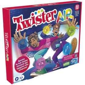 Hasbro Gaming Gioco Twister Air, gioco Twister con app per realtà aumentata, si collega a dispositivi smart, giochi  (F8158103)