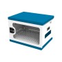 Alcasa PCT20-C16-18 portable device management cart& cabinet Carrello per la gestione dei dispositivi portatili Blu, Bianco