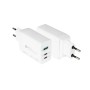 Alcasa PCA-W007W Caricabatterie per dispositivi mobili Universale Bianco AC Ricarica rapida Interno