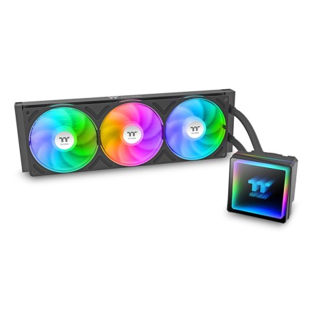 Thermaltake TH360 V3 ARGB Processore Raffreddatore di liquidi tutto in uno 12 cm Nero 1 pz (CL-W466-PL12SW-A)