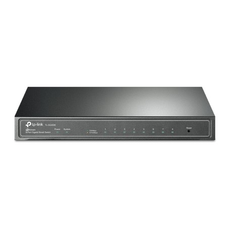 TP-Link TL-SG2008 Gestito L2 Gigabit Ethernet (10/100/1000) Nero