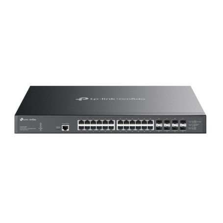 TP-Link Omada SX3832MPP switch di rete Gestito L2+ 10G Ethernet (100/1000/10000) Supporto Power over Ethernet (PoE) DIN rail Ner