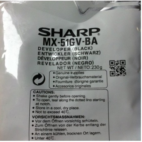 Sharp MX-51GVBA stampante di sviluppo 150000 pagine (MX51GVBA)