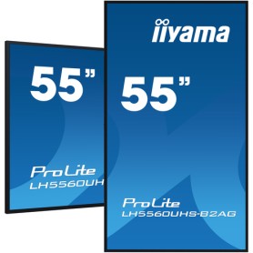 iiyama LH5560UHS-B2AG visualizzatore di messaggi Pannello A digitale 138,7 cm (54.6") LED Wi-Fi 500 cd/m² 4K Ultra HD Nero Proc