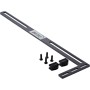 InLine Staffa per scheda grafica, assieme staffa slot PCI, nero (59955)