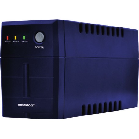 Mediacom Xpower 800 A linea interattiva 0,8 kVA 480 W 2 presa(e) AC (M-UPS801B)