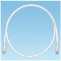 Panduit Copper Patch Cord, Category 6, Off White UTP Cable, 1 Meter cavo di rete Bianco 1 m (UTPSP1MY)