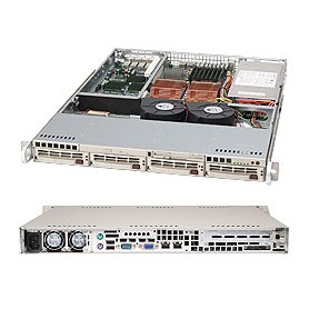 Supermicro SuperChassis 813TQ-520C (Black) Basso profilo (Slimline - stilizzato) Nero (CSE-813TQ-520CB)