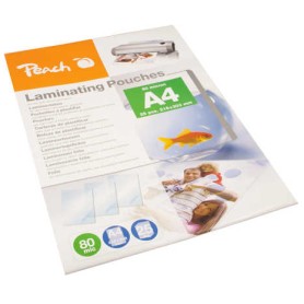 Peach PPR080-02 pellicola per plastificatrice 25 pz (PPR080-02)