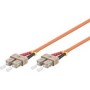 WP WPC-FP1-6SCSC-010 cavo InfiniBand e in fibra ottica 1 m SC Arancione